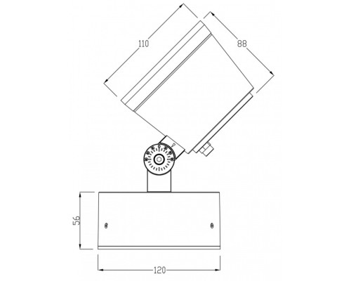 Прожектор уличный Colt 732124 Deko-Light