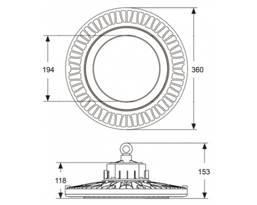 Уличный светильник подвесной Aludra 732141 Deko-Light