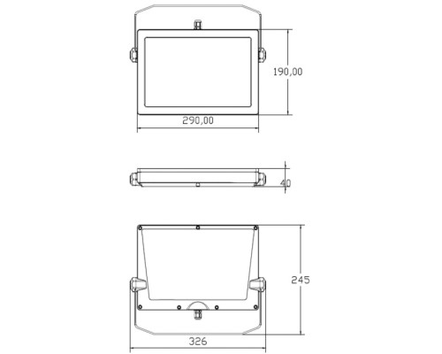 Прожектор уличный Flood Sana 732153 Deko-Light