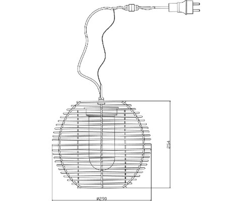 Уличный светильник подвесной Velorum 836020 Deko-Light