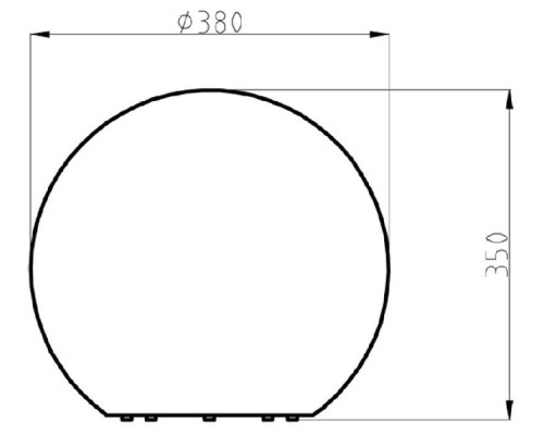 Наземный светильник Ball light 836930 Deko-Light