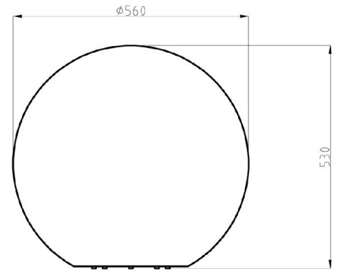 Наземный светильник Ball light 836935 Deko-Light