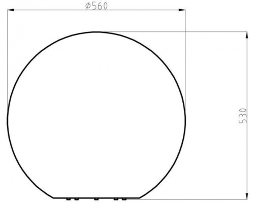 Грунтовый светильник Bowl Light 836962 Deko-Light