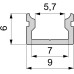 Профиль для светодиодной ленты AU-01-05 970080 Deko-Light