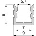 Профиль для светодиодной ленты AU-02-05 970183 Deko-Light
