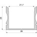 Профиль для светодиодной ленты AU-02-20 970201 Deko-Light