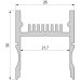 Профиль для светодиодной ленты AH-01-20 970262 Deko-Light
