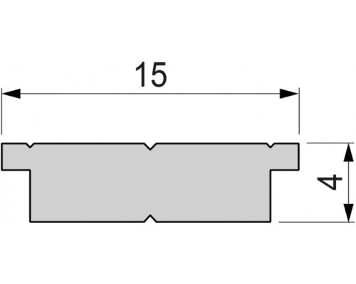 Профиль для светодиодной ленты T-01-10 970762 Deko-Light