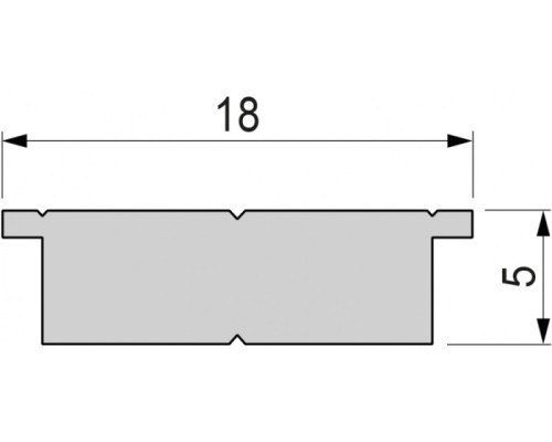 Профиль для светодиодной ленты T-01-15 970764 Deko-Light
