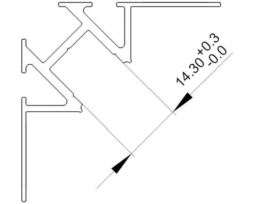 Профиль для светодиодной ленты EV-01-12 975371 Deko-Light