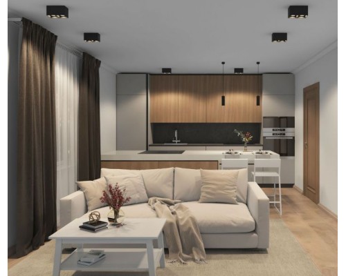 Точечный светильник DK3030 DK3035-BK Denkirs