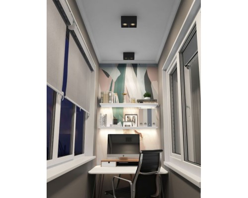 Точечный светильник DK3030 DK3085-BK Denkirs