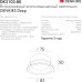 Точечный светильник Deep DK3103-BK Denkirs