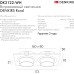 Точечный светильник Rond DK3122-WH Denkirs
