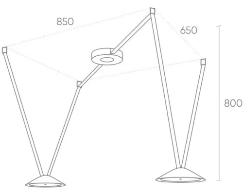 Трековая система в сборе Belty SET DK55SET03-04-DB Denkirs