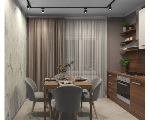 Шинопровод/трек DK Track Black TR1001-BK Denkirs