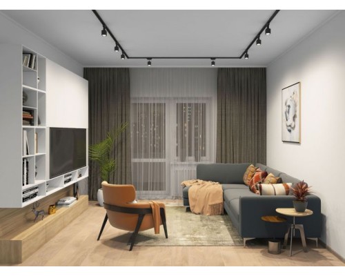 Шинопровод/трек DK Track Black TR1002-BK Denkirs