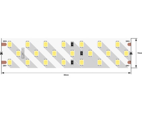 Светодиодная лента LUX DSG2252-24-NW-33 DesignLed