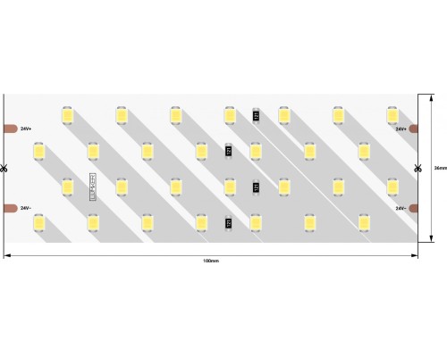 Светодиодная лента LUX DSG2280-24-WW-33 DesignLed