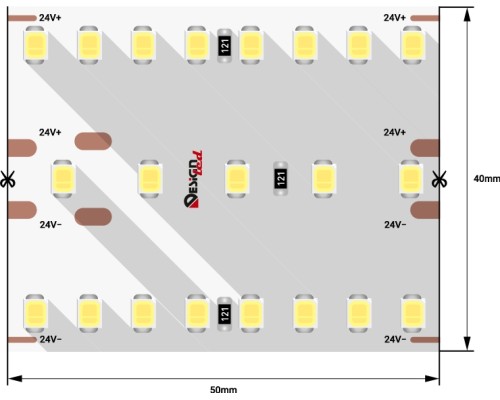 Светодиодная лента LUX DSG2420-24-NW-33 DesignLed