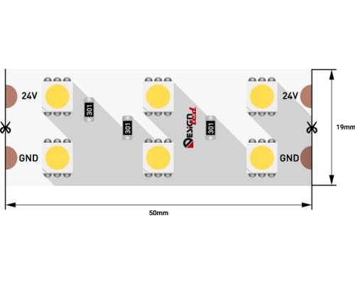 Светодиодная лента LUX DSG5120-24-W-33 DesignLed