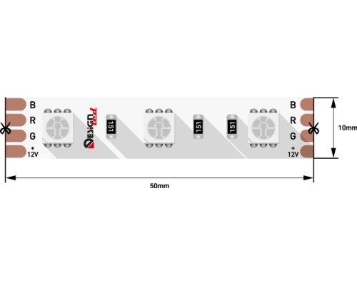 Светодиодная лента LUX DSG560-12-RGB-33 DesignLed