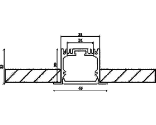 Профиль LE LE.4932-R DesignLed
