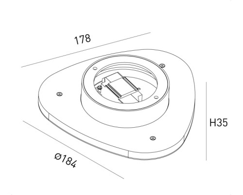 Настенный светильник ML ML-TR184-WH-WW DesignLed