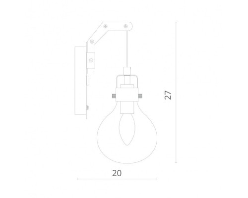 Бра Houston 1001/16 AP-1 Divinare