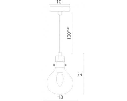 Подвесной светильник Houston 1001/16 SP-1 Divinare