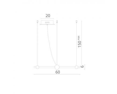 Подвесной светильник Amadeo 1123/04 SP-65 Divinare