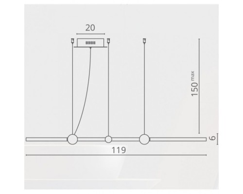 Подвесной светильник Amadeo 1123/04 SP-75 Divinare