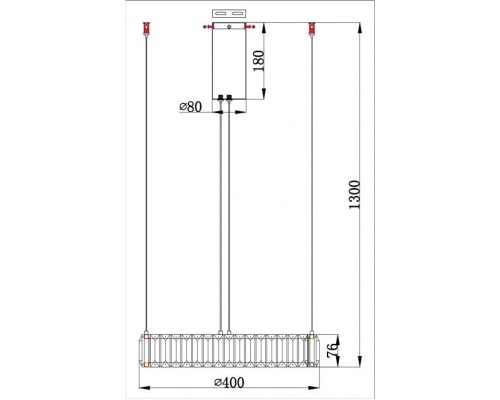 Подвесная люстра Renata 1135/17 SP-25 Divinare