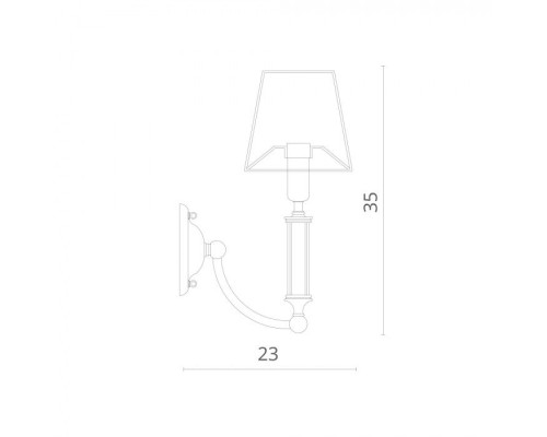 Бра Sorpresa 1167/01 AP-1 Divinare