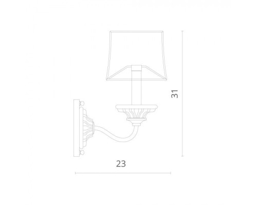 Бра Dolce 1175/01 AP-1 Divinare