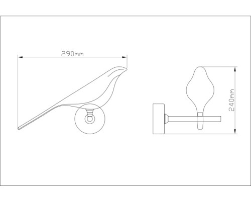 Бра Summer 1188/06 AP-6 Divinare