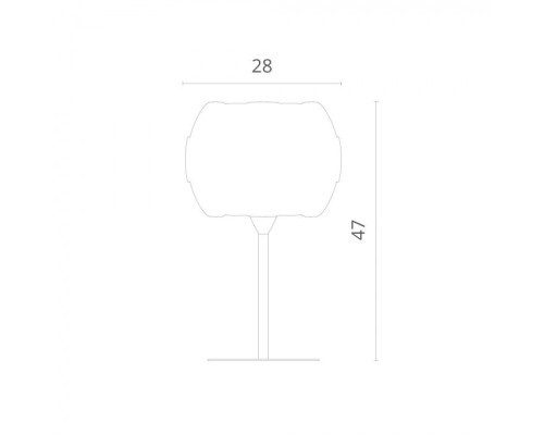 Настольная лампа Beata 1317/01 TL-1 Divinare