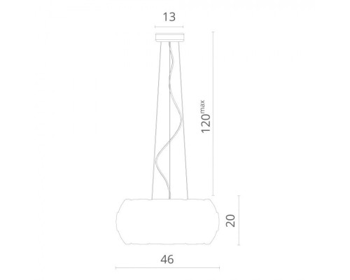 Подвесной светильник Beata 1317/11 SP-5 Divinare