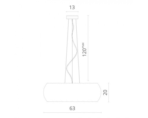 Подвесной светильник Beata 1317/21 SP-8 Divinare