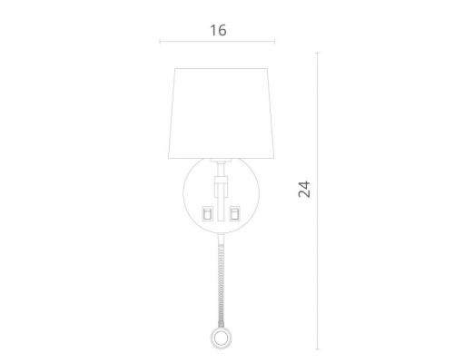 Бра Soprano 1341/02 AP-2 Divinare