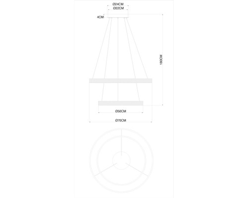 Подвесной светильник Avanti 1926/17 SP-2 Divinare