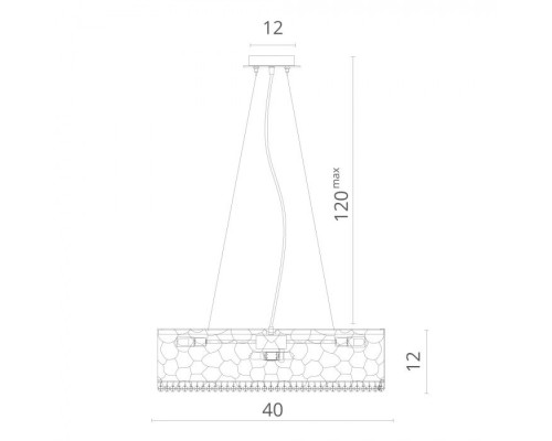 Подвесной светильник Paola 2002/01 SP-6 Divinare