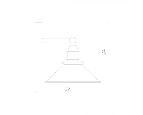 Бра Delta 2003/02 AP-1 Divinare