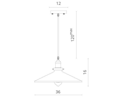 Подвесной светильник Delta 2003/11 SP-1 Divinare