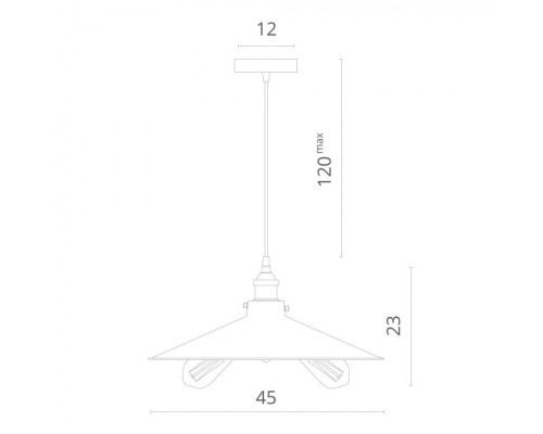 Подвесной светильник Delta 2003/21 SP-3 Divinare
