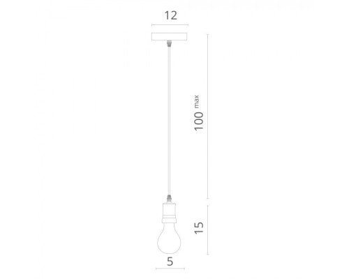 Подвесной светильник Delta 2005/01 SP-1 Divinare