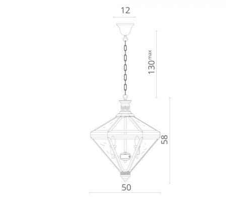 Подвесная люстра Cono 2015/19 SP-3 Divinare
