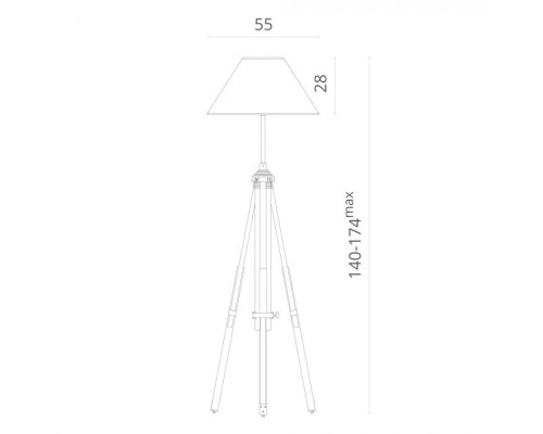 Торшер Ull 2018/04 PN-1 Divinare