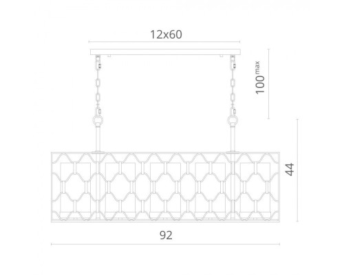 Подвесной светильник Dunkan 2021/04 SP-5 Divinare
