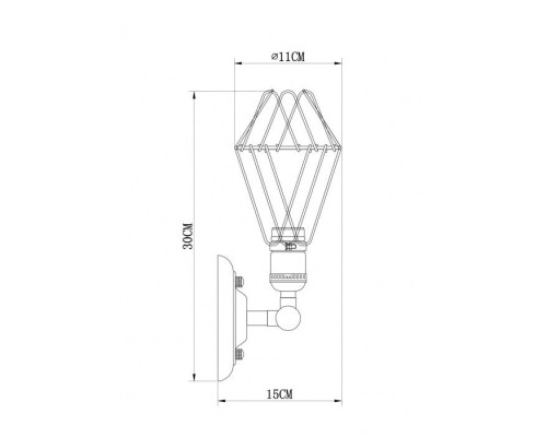Бра Corsetto 2247/03 AP-1 Divinare